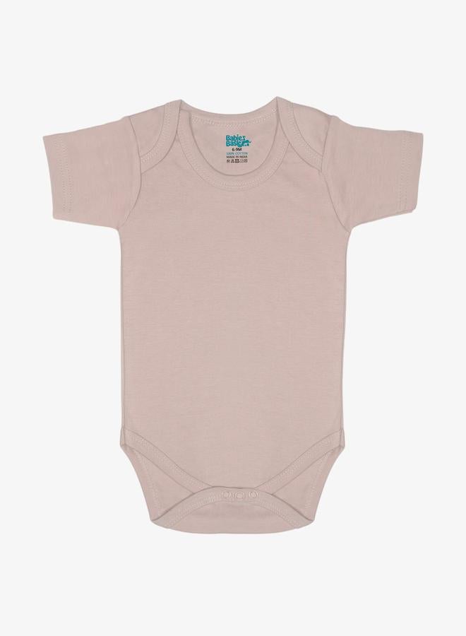 بابيز_بيسك طقم 3 قطع - بودي سوت باكمام قصيرة 100% قطن سوبر كومبد - Image 5